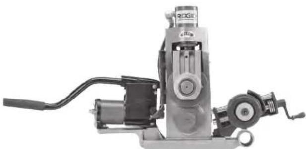 RIDGID 918-5 - Montaje de la ranuradora 918 a la base de diversas máquinas - 2