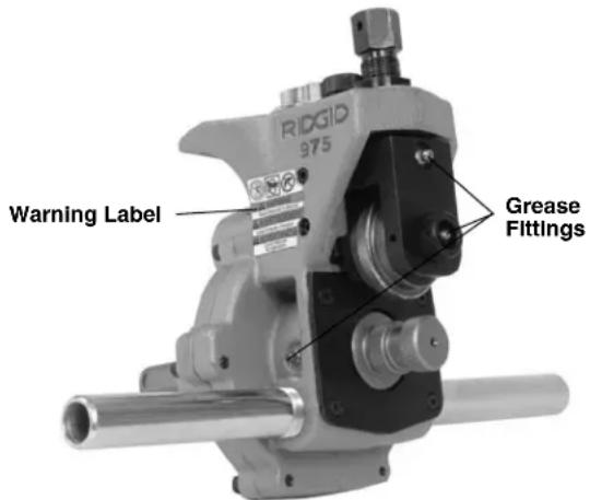 RIDGID 975 - Roll Groover Inspection - 3