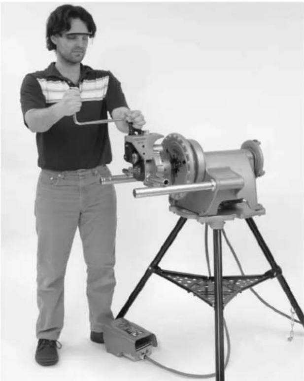 RIDGID 975 - Completing Set Up - 1