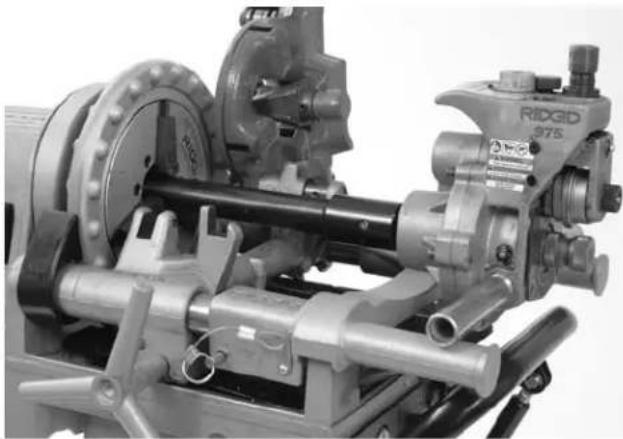 RIDGID 975 - Mounting The 975 Combo Groover Onto A RIDGID 300 Compact Threading Machine - 3
