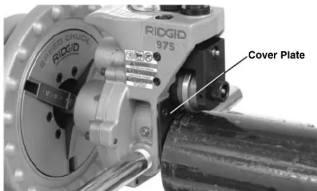 RIDGID 975 - Chart A – Minimum/Maximum Pipe Length To Be Grooved With One Stand (All Dimensions In Inches) - 1
