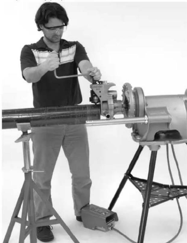 RIDGID 975 - Formación de la ranura - 1