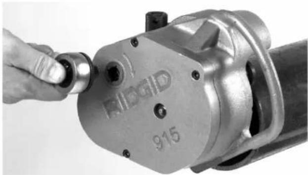 RIDGID 915 - Formación de la ranura - 3