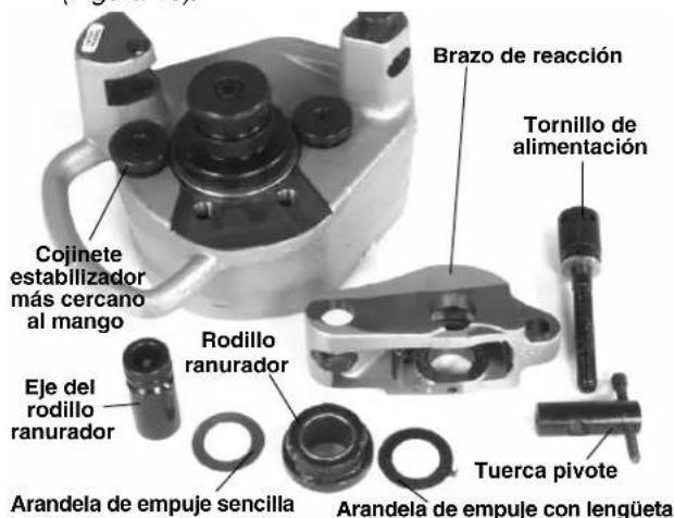RIDGID 915 - Extracción del juego de rodillos para instalar un juego de rodillos para cobre - 3
