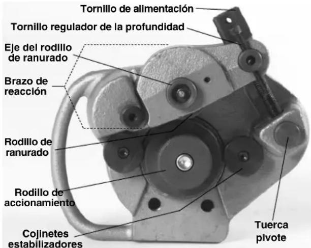 RIDGID 915 - Montaje de la Ranuradora a Rodillos 915 - 1
