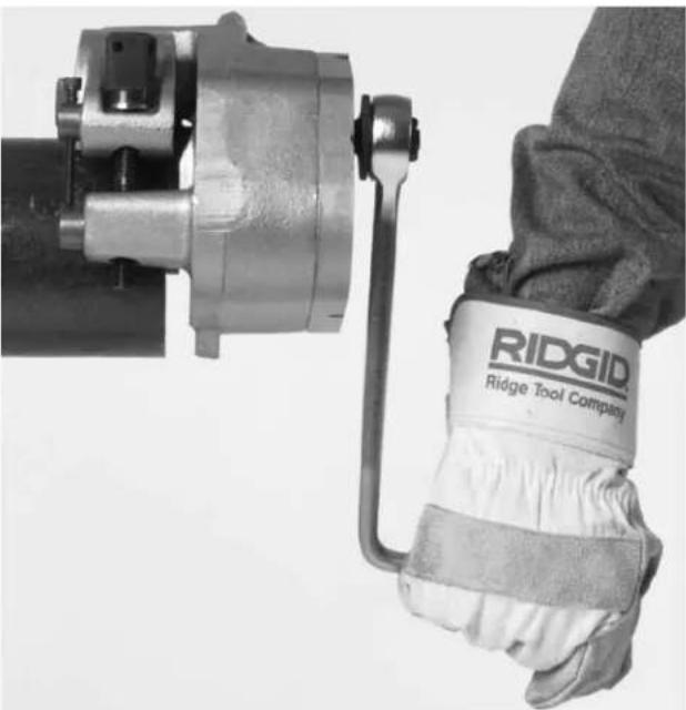RIDGID 915 - Création des rainures - 2