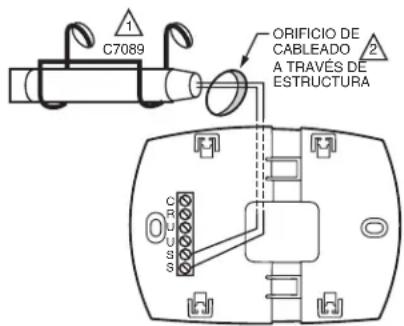 HONEYWELL HE400 - PRECAUCIÓN: Riesgo de descarga eléctrica. Puede causar una descarga eléctrica o daños al equipo. - 1