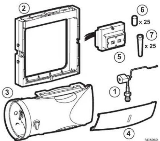 HONEYWELL HE400 - C: Parts List - 1