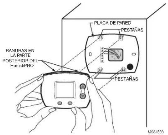 HONEYWELL HE400 - Monte el control de humedad - 1