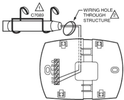 HONEYWELL HE400 - CAUTION: Electrical Shock Hazard. Can cause electrical shock or equipment damage. - 1