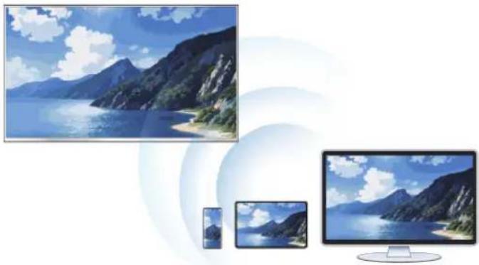 HISENSE 55U75QG - Partage de contenu - 1