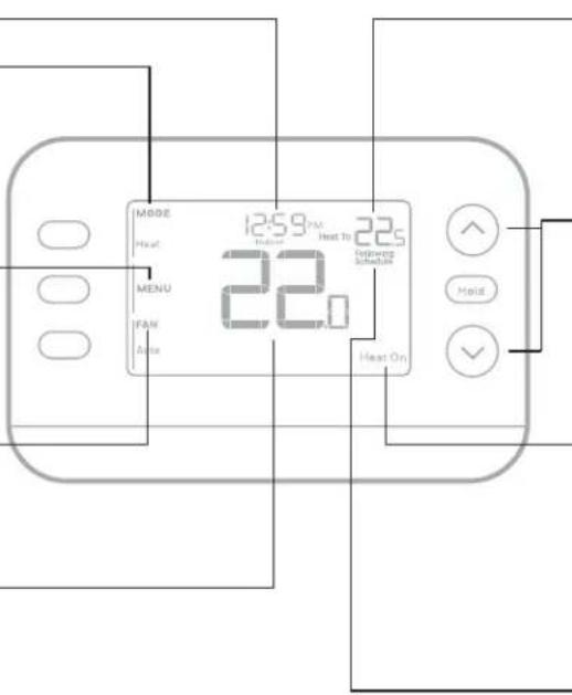 HONEYWELL FocusPRO P200 TH2110U4004/U - Temperatura interior real - 1