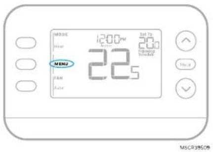 HONEYWELL FocusPRO P200 TH2110U4004/U - Fecha - 1