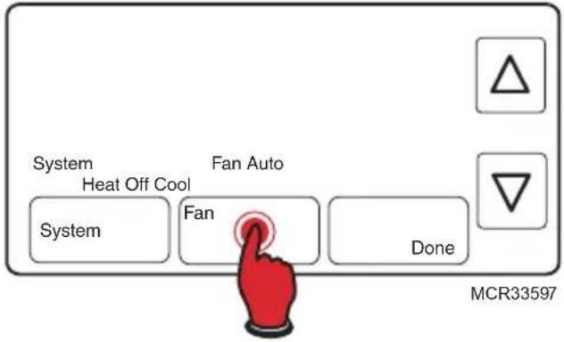 HONEYWELL RTH7600D - Enter System Setup - 2