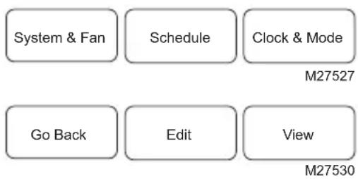 HONEYWELL RTH7600D - To adjust program schedules - 1