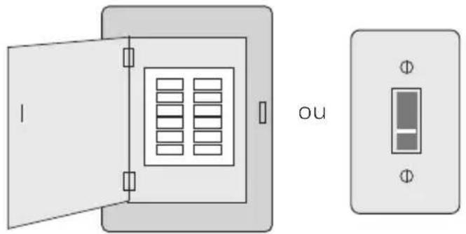 HONEYWELL RTH7600D - Couper le courant du système de chauffage/de climatisation - 1