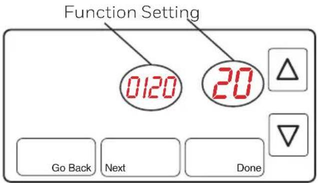 HONEYWELL RTH7600D - Changing Settings - 1