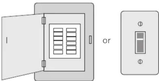 HONEYWELL RTH7600D - Turn Power Back On - 1