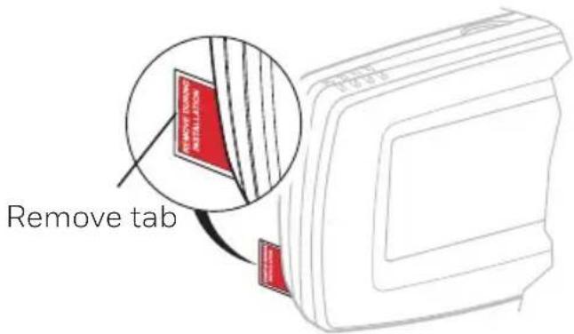 HONEYWELL RTH7600D - Install Batteries - 2