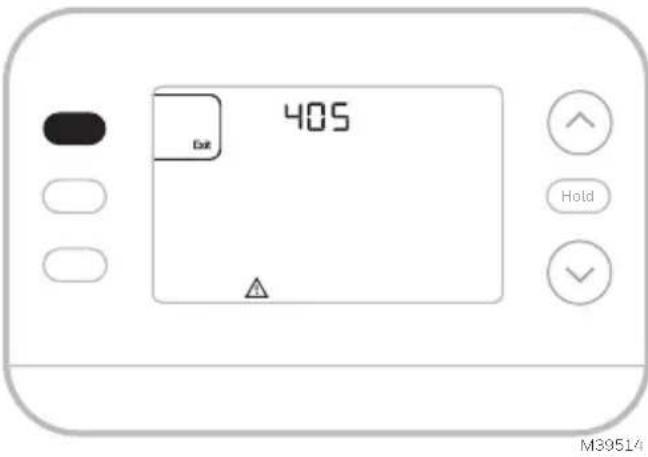 HONEYWELL X2P RTH20B - Configuration - 2