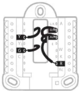 HONEYWELL X2P RTH20B - Bomba de calor - 1