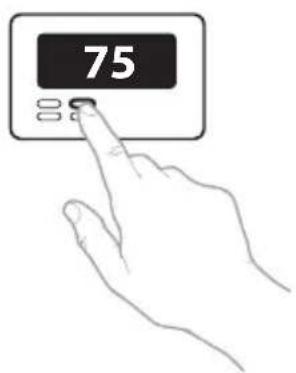 HONEYWELL X2P RTH20B - Remove the old thermostat's faceplate. - 1