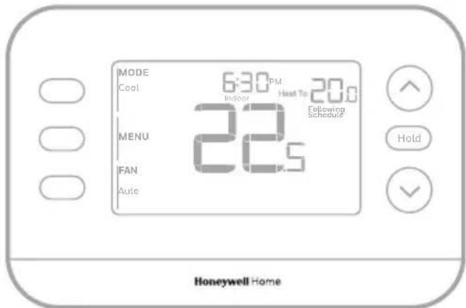 HONEYWELL X2P RTH20B - Remplacement de la pièce d'accent - 1