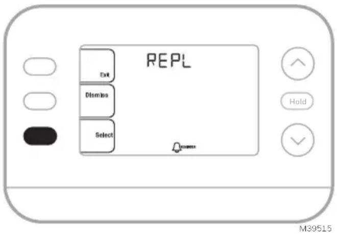 HONEYWELL X2P RTH20B - Reminders - 1