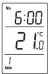 HONEYWELL RLV4300A1005 - Mode Automatique (utiliser l'horaire) - 1
