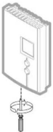 HONEYWELL RLV3120A1005 - Removing the faceplate - 2