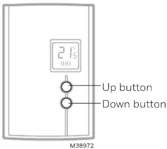 HONEYWELL RLV3120A1005 - Temperature display and setting - 2
