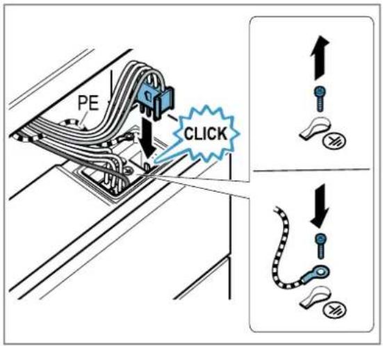 BOSCH EPH21BLACK - Collegamento del piano cottura - 1