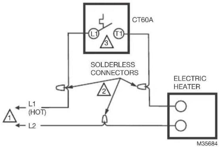 HONEYWELL CT60A1036 - Wiring - 1