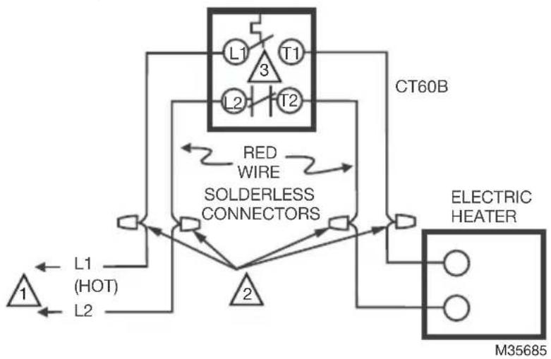 HONEYWELL CT60A1036 - Wiring - 2