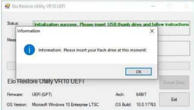 ELO E551068 - Création de la clé USB de récupération - 2