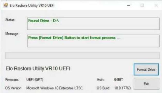 ELO E551068 - Création de la clé USB de récupération - 3