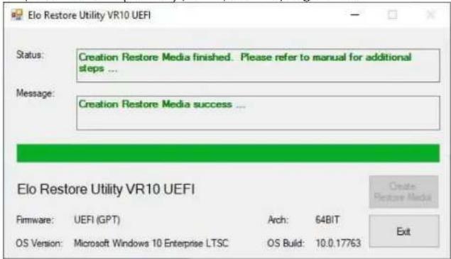 ELO E551068 - Création de la clé USB de récupération - 5