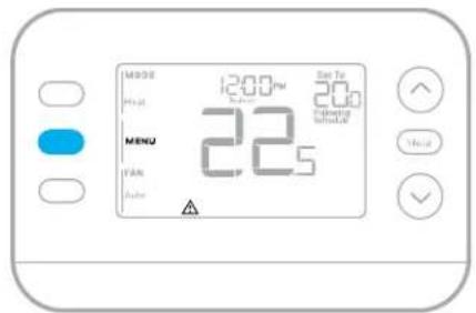 MODE 1200µV 200 SET To Reset MENU 22.5 FAN Status