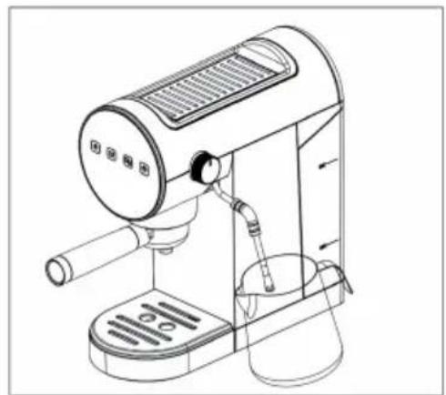 Klarstein Furore - b) Kaff eemenge pro Tasse einstellen - 1
