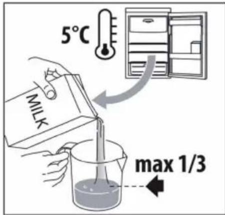 Klarstein Furore - Preparation of a cappuccino - 2