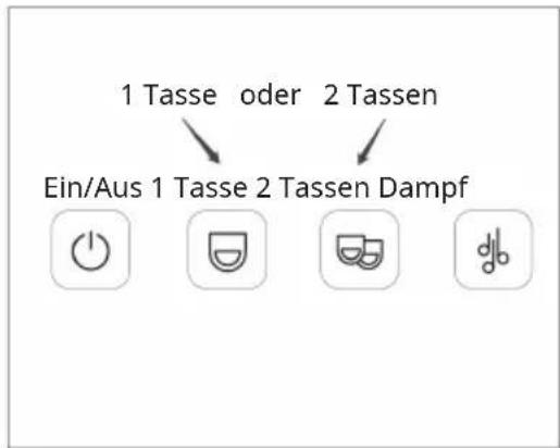 Klarstein Furore - b) Kaff eemenge pro Tasse einstellen - 3