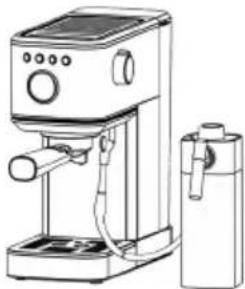 Klarstein SteelPresso Slim - Make Cappucino/ Frothed milk - 1