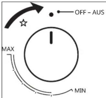 Klarstein Ignito Timer - Entzünden des Brenners - 1