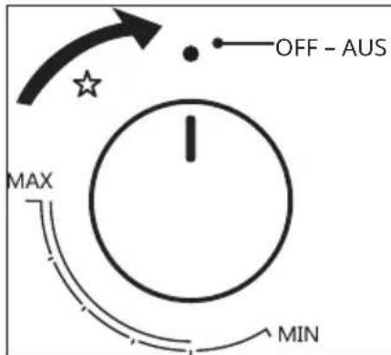 Klarstein Ignito Timer - Austritt der Flamme - 1