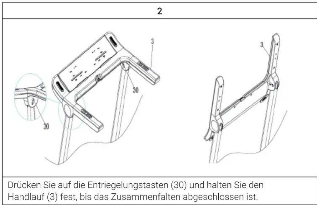 Capital Sports Infinity Edge - LAUFBAND ZUSAMMENFALTEN - 2