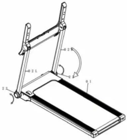 Capital Sports Infinity Edge - FOLD UP THE TREADMILL - 3
