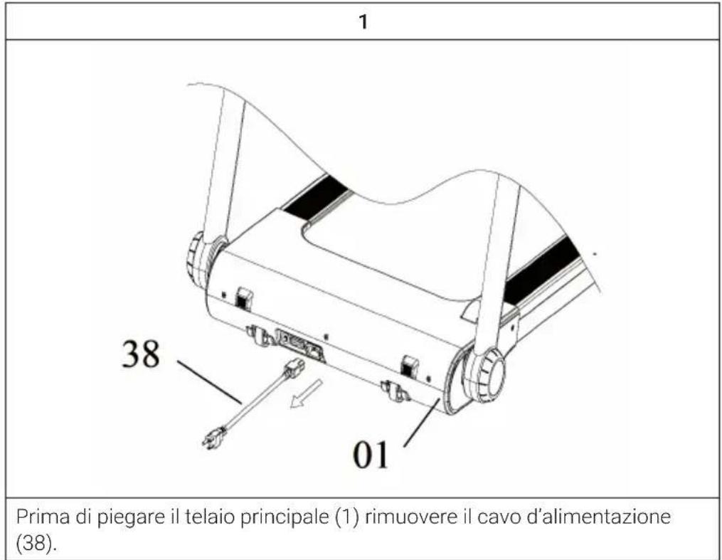 Capital Sports Infinity Edge - PIEGARE IL TAPIS ROULANT - 1