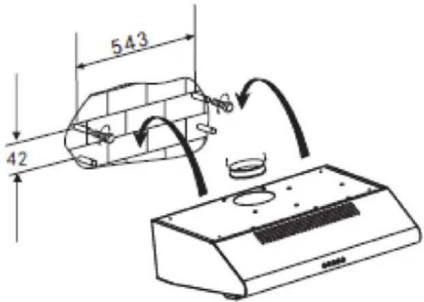 Klarstein Purista Americana - Información importante para la instalación de los conductos de aire de escape - 1