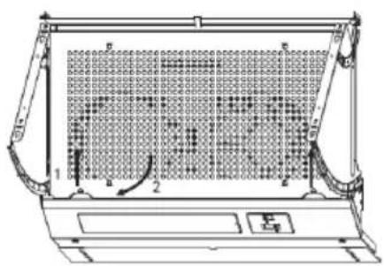 Klarstein Swift Square 60 - Filtri mesh per grasso - 1