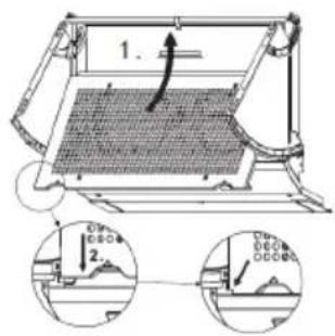 Klarstein Swift Square 60 - Grease mesh filters - 2